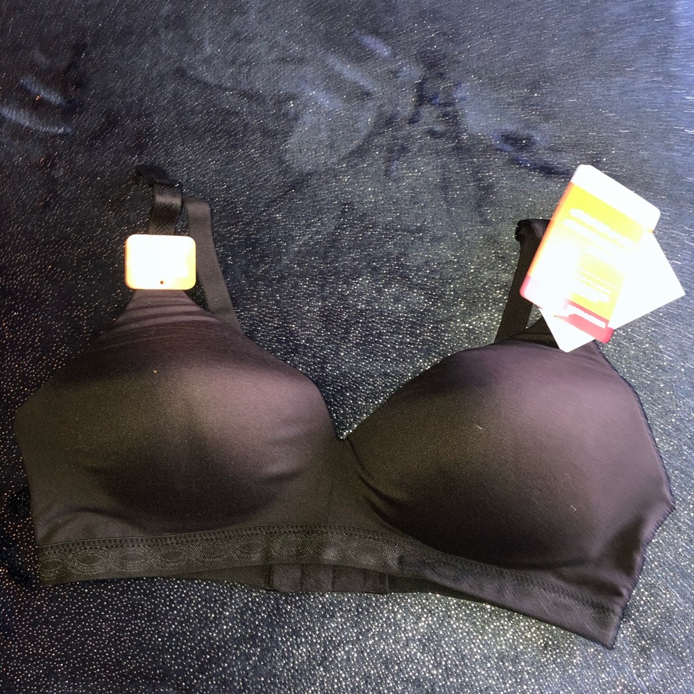 Warner Black Bra 34B - Picture 2 of 7